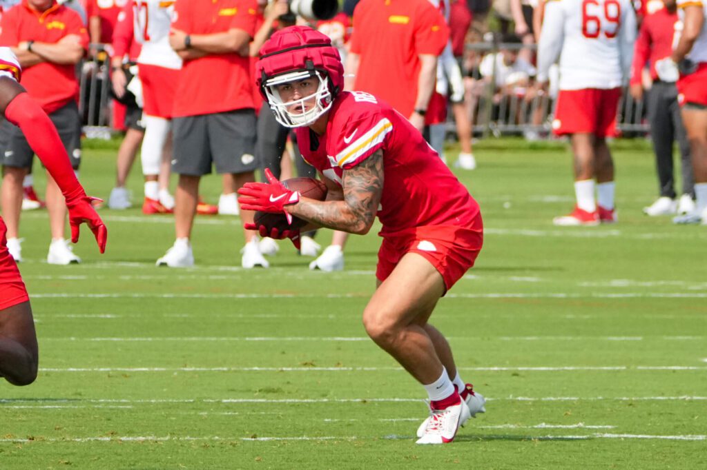 How the Chiefs’ Louis Rees-Zammit is tackling the transition from rugby to the NFL