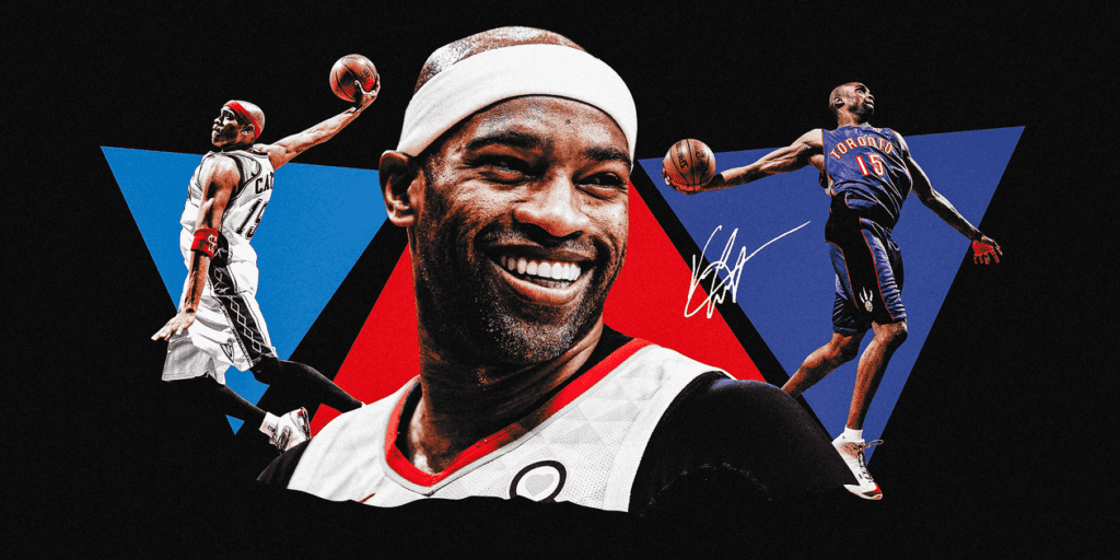 Vince Carter reaches the Hall of Fame, with grace alongside his jaw-dropping verticality